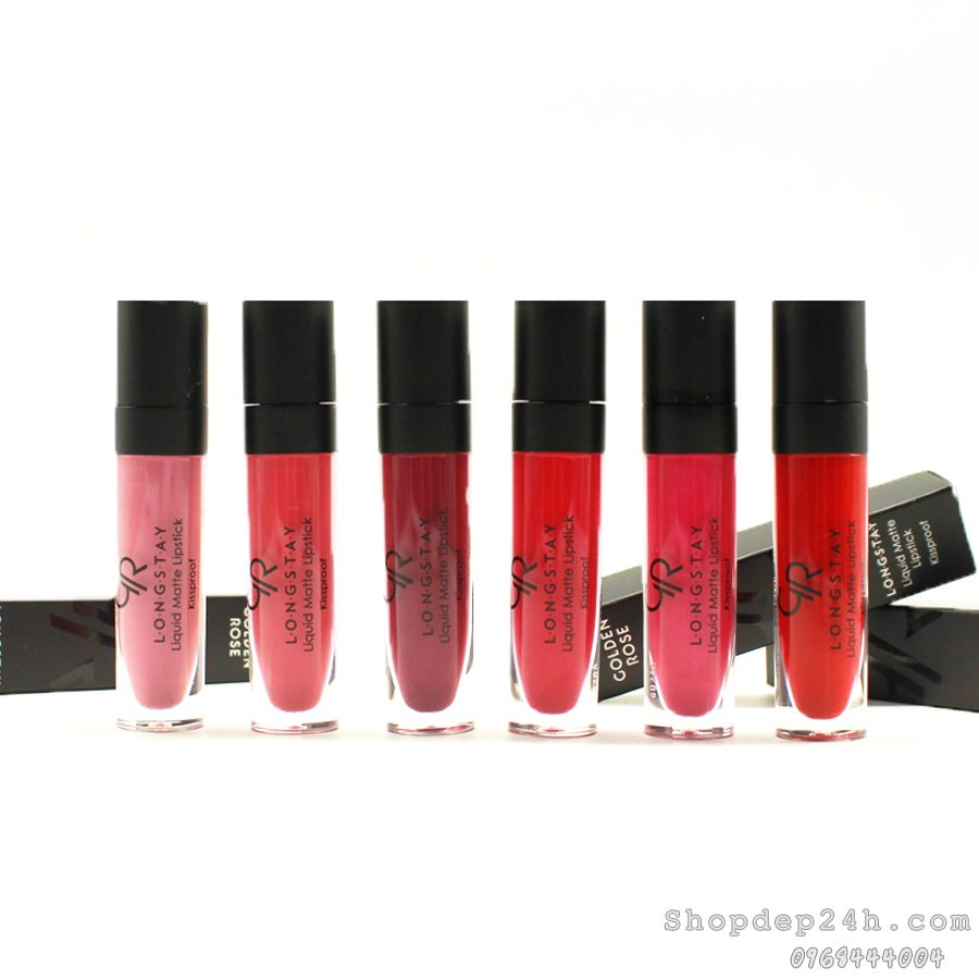 [Golden Rose] Son Golden Rose LONGSTAY LIQUID MATTE